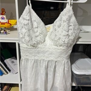 Rebellion White Lace Top